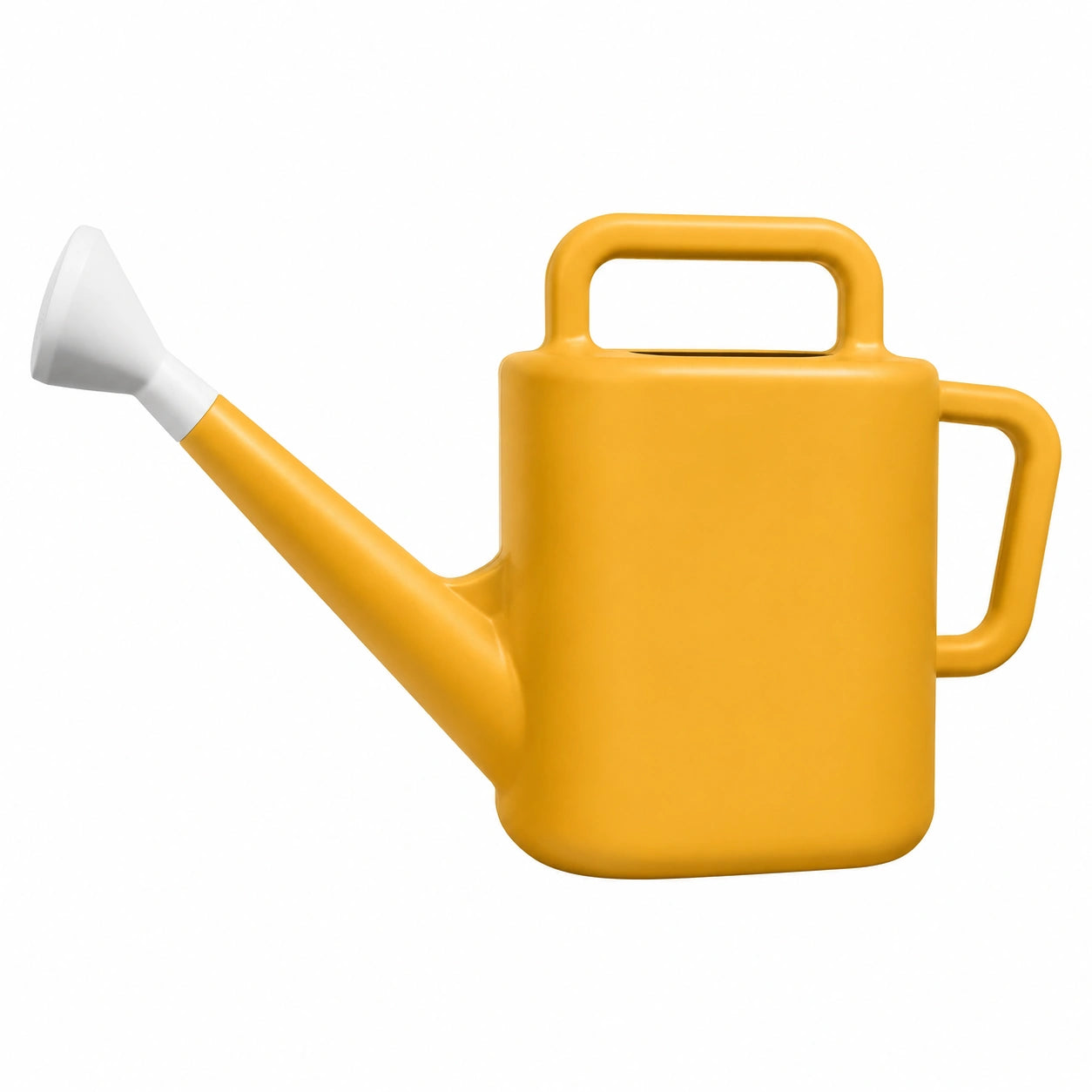 Annaffiatoio giallo 5L con doppio manico