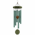 Campanelli Eolici Tubolari in Verde e Marrone 80 cm