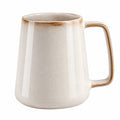 Tazza in ceramica smaltata beige, 350 ml